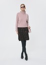 Palia sweater pale pink merino and alpaca wool Blush TARA JARMON UK