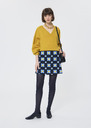 Paz sweater lemon yellow merino and alpaca wool Lemon yellow TARA JARMON UK