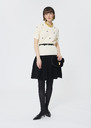 Perrine Sweater ecru wool with a cashmere feel Off-white TARA JARMON UK
