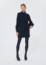 Ruth Dress midnight blue crepe Night TARA JARMON UK