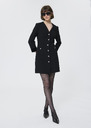 Rosari Dress black crepe Black TARA JARMON UK