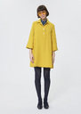 Robe Ross Lemon yellow in a fluid crepe Lemon yellow TARA JARMON UK