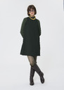 Rosabel dress green flannel Vert anglais TARA JARMON UK