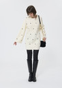 Romann sweater dress ecru wool with a cashmere feel Off-white TARA JARMON UK
