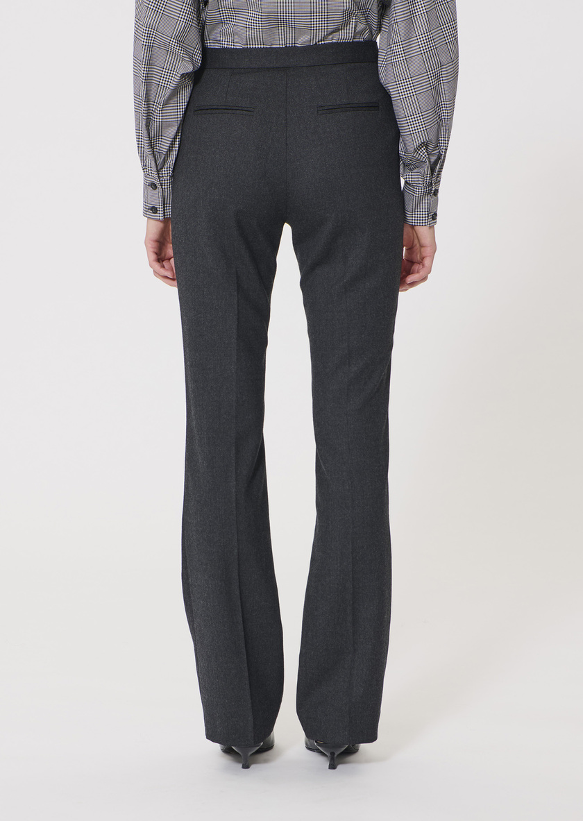 Papillon Pants heather grey flannel Gray grey TARA JARMON UK