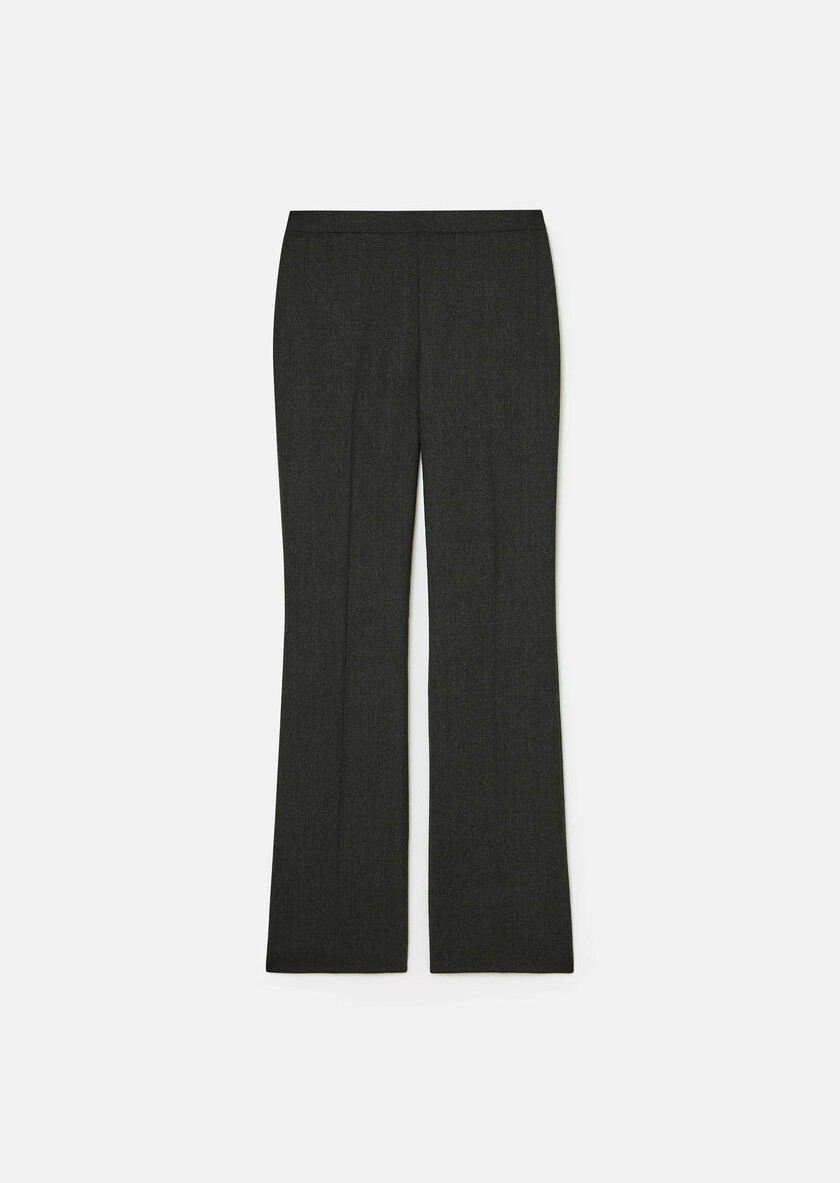 Papillon Pants heather grey flannel Gray grey TARA JARMON UK