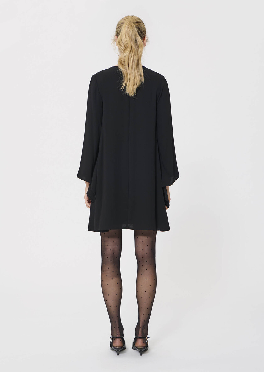 Raonie Dress black crepe Black TARA JARMON UK