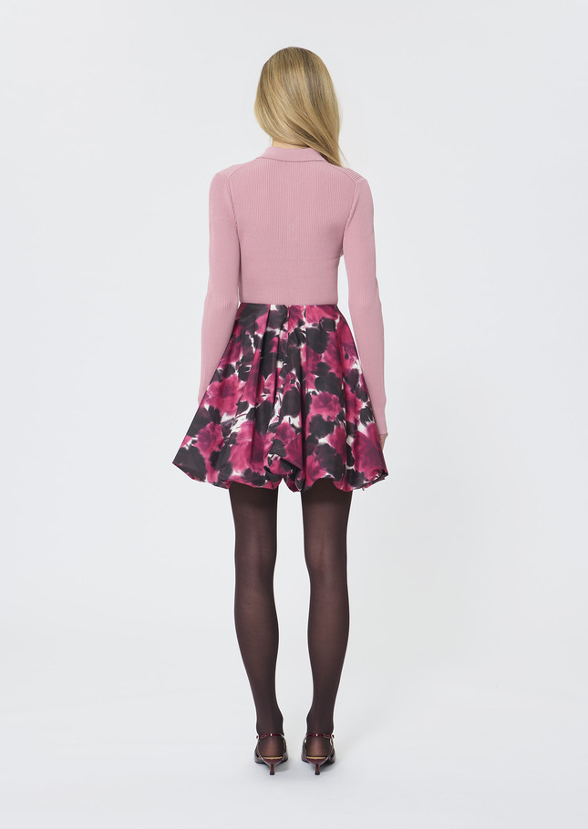 Joane skirt ecru floral print Craie TARA JARMON UK