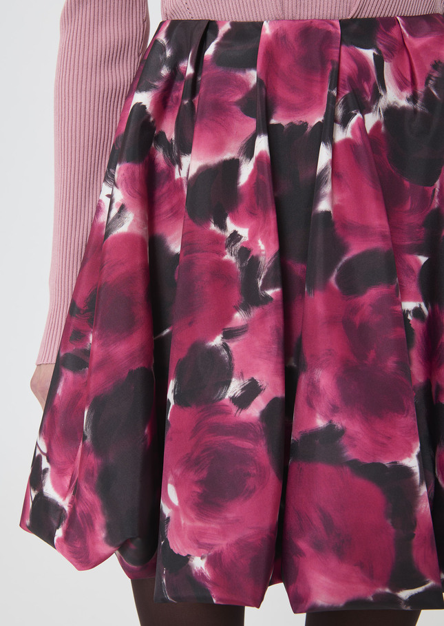 Joane skirt ecru floral print Craie TARA JARMON UK