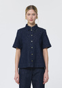 Camilia shirt navy denim Navy TARA JARMON UK