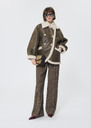 Misha Coat brown sheepskin Chocolate TARA JARMON UK