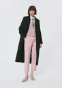 Matthew Coat green woolen cloth Vert anglais TARA JARMON UK