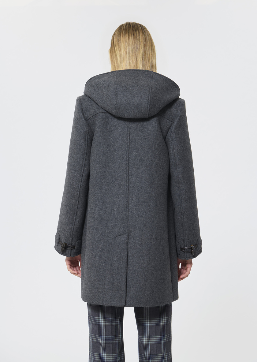 Manoelli Coat grey woolen cloth Grey TARA JARMON UK