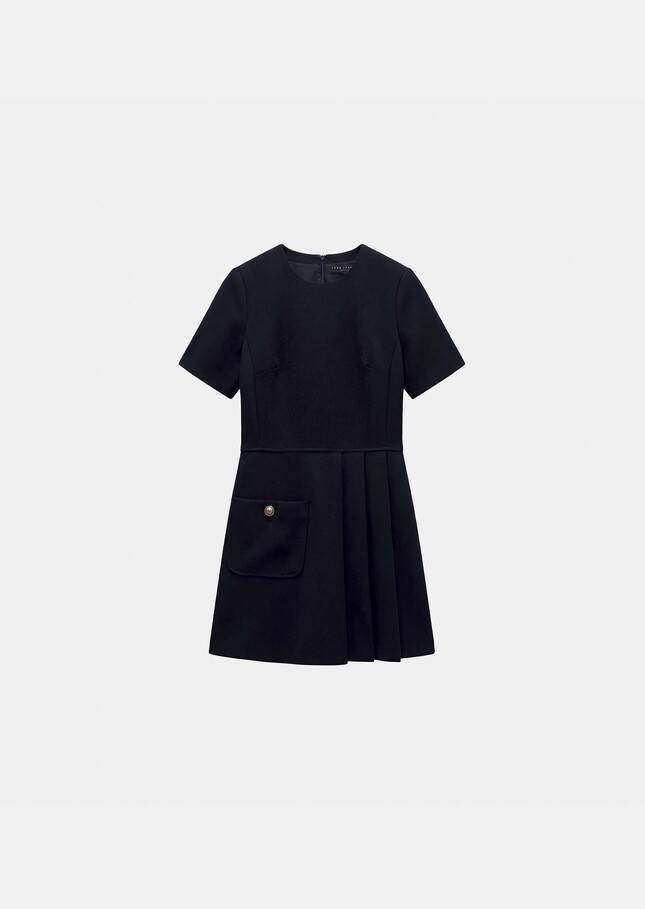 Rosella dress black crepe Black TARA JARMON UK