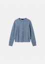 Gilma vest sky blue alpaca wool Black, Blush, Green, Horizon, Night, Off-white TARA JARMON UK