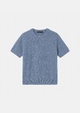 Polla sweater sky blue alpaca wool Blush, Horizon, Night TARA JARMON UK