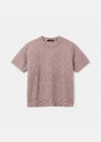 Polla sweater pale pink alpaca wool Blush, Horizon, Night TARA JARMON UK