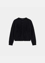 Gilma vest black alpaca wool Black TARA JARMON UK
