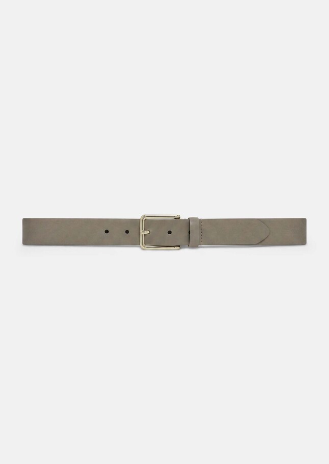 Louise Belt ecru smooth leather Craie TARA JARMON UK