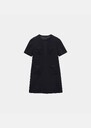 Renata dress black double canvas Black TARA JARMON UK