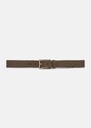 Louise Belt beige smooth leather Miel TARA JARMON UK