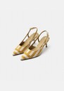 Ketty pumps yellow with stripes Mimosa TARA JARMON UK