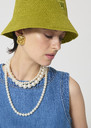 Bob Chris green crochet Olive TARA JARMON UK