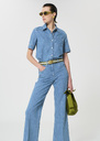 Cruz Shirt blue denim Denim TARA JARMON UK