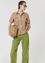 Charly Shirt beige poplin Miel TARA JARMON UK