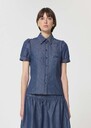 Coly Shirt light blue denim Denim TARA JARMON UK