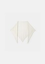 Elsa shawl ecru in extra fine mohair Off-white TARA JARMON UK