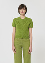 Giacomo vest green cotton Pomme TARA JARMON UK
