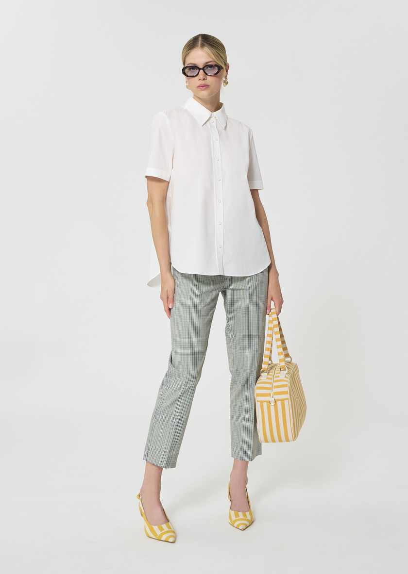Clara shirt white poplin White TARA JARMON UK