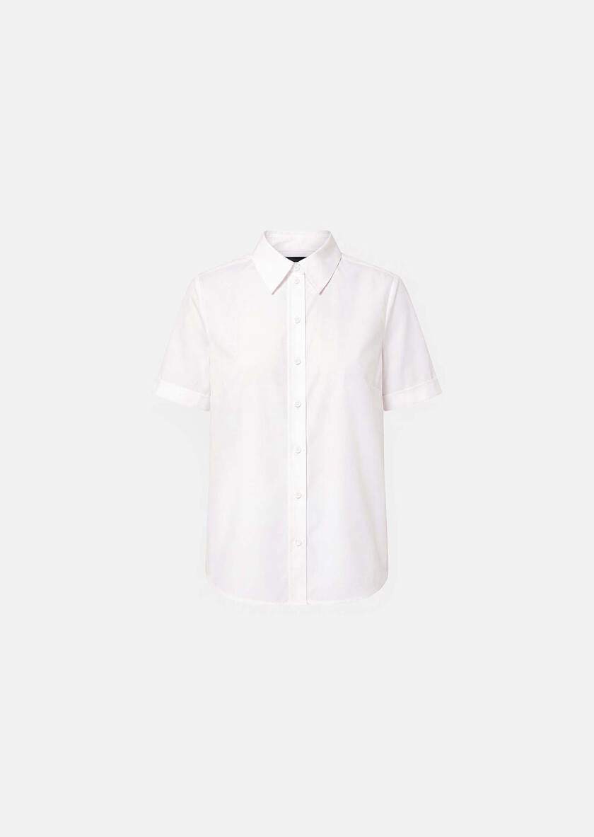 Clara shirt white poplin White TARA JARMON UK
