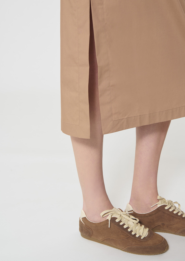 Rosabella dress beige poplin Miel TARA JARMON UK
