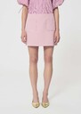 Jadis Skirt pale pink double canvas Blush TARA JARMON UK