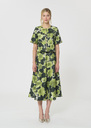 Joséphina Skirt ecru floral pattern Craie TARA JARMON UK