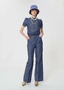 Premier Trousers light blue denim Denim TARA JARMON UK