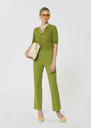Paulin Trousers green double canvas Pomme TARA JARMON UK