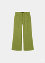 Pierrick trousers green cotton gabardine Pomme TARA JARMON UK