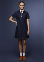 Rubina Dress raw denim Brut TARA JARMON UK