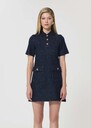 Roanne dress raw denim Brut TARA JARMON UK