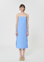 Rosabella dress sky blue poplin Horizon TARA JARMON UK