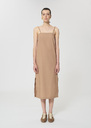 Rosabella dress beige poplin Miel TARA JARMON UK