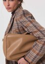 Solal bag beige smooth leather Miel TARA JARMON UK