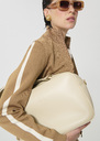 Solal bag ecru smooth leather Craie, Miel, Mimosa, Tonka TARA JARMON UK