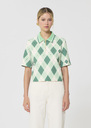 Top Tiago ecru with patterns Jade TARA JARMON UK