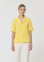 Top Tony yellow in fluid crepe Mimosa TARA JARMON UK