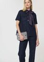 Top Taormine raw denim Brut TARA JARMON UK