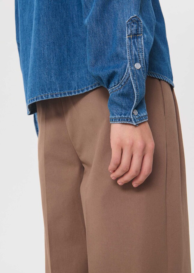 Chloé shirt long-sleeved denim Denim TARA JARMON UK